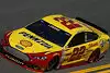 Bild zum Inhalt: Logano in "Sin City" auf der Pole-Position
