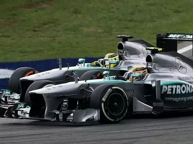 Lewis Hamilton, Nico Rosberg Titel-Bild zur News: Lewis Hamilton, Nico Rosberg