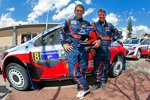 Chris Atkinson und Beifahrer Stephane Prevot (Hyundai)