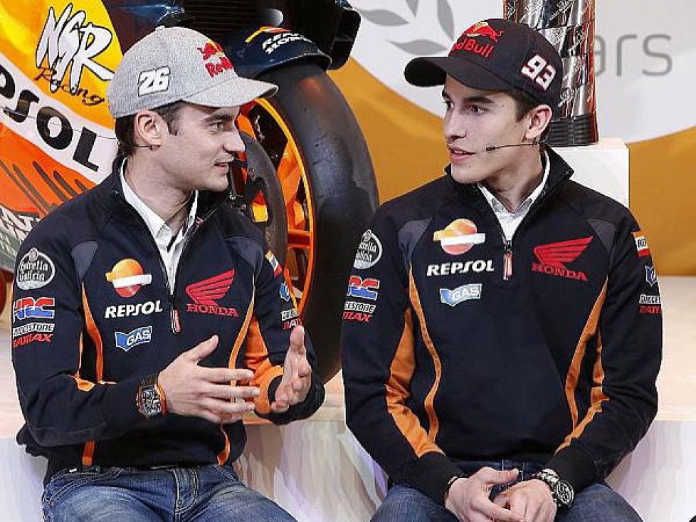 Daniel Pedrosa, Marc Marquez