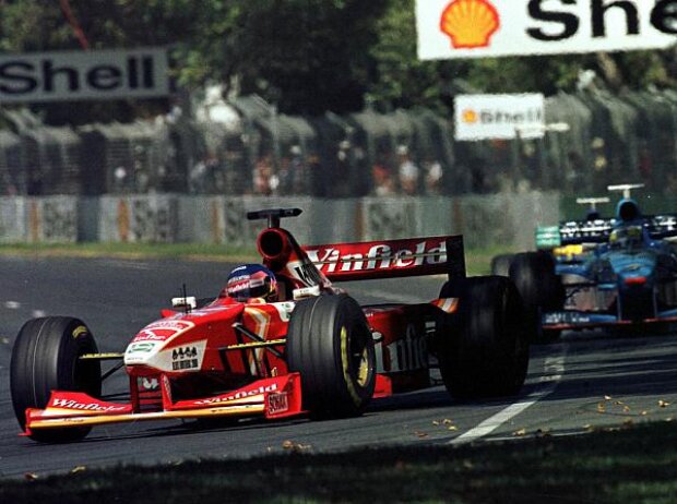 Jacques Villeneuve, Giancarlo Fisichella, Melbourne 1998 Jacques Villeneuve, Giancarlo Fisichella, Melbourne 1998