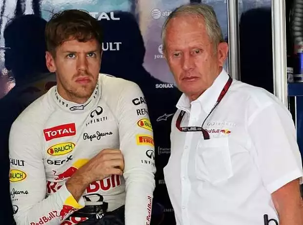 Sebastian Vettel, Helmut Marko Titel-Bild zur News: Sebastian Vettel, Helmut Marko