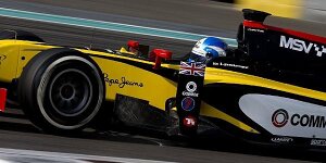 Palmer Schnellster beim GP2-Test in Abu Dhabi