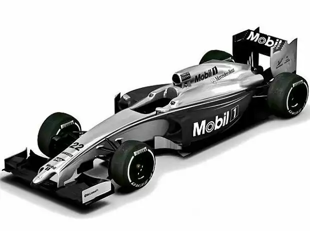 McLaren MP4-29 und Mobil 1 Titel-Bild zur News: McLaren MP4-29 und Mobil 1