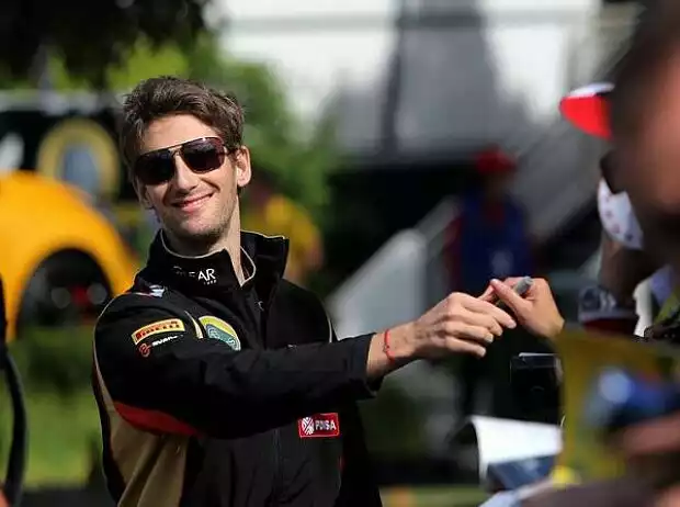Romain Grosjean Titel-Bild zur News: Romain Grosjean