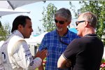 Felipe Massa (Williams), Damon Hill und Johnny Herbert