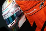 Helm von Testfahrer Daniel Juncadella (Force India) 