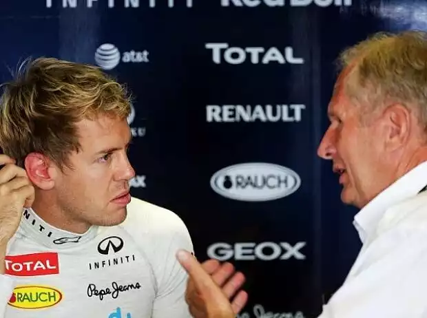 Sebastian Vettel, Helmut Marko Titel-Bild zur News: Sebastian Vettel, Helmut Marko