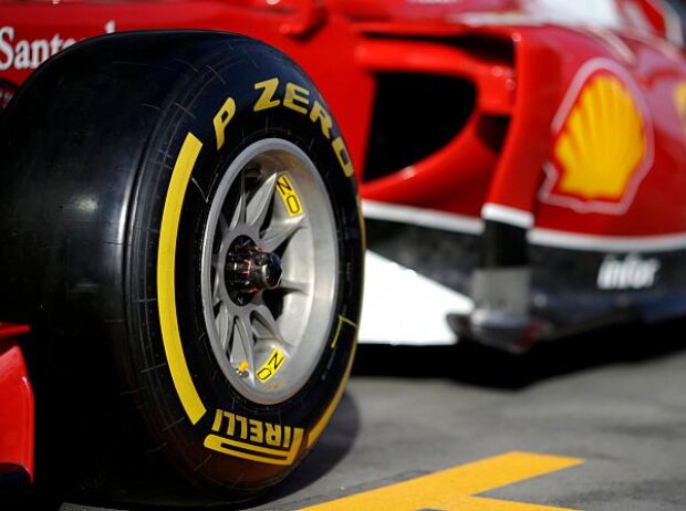Titel-Bild zur News: Pirelli Ferrari Reifen Tyres