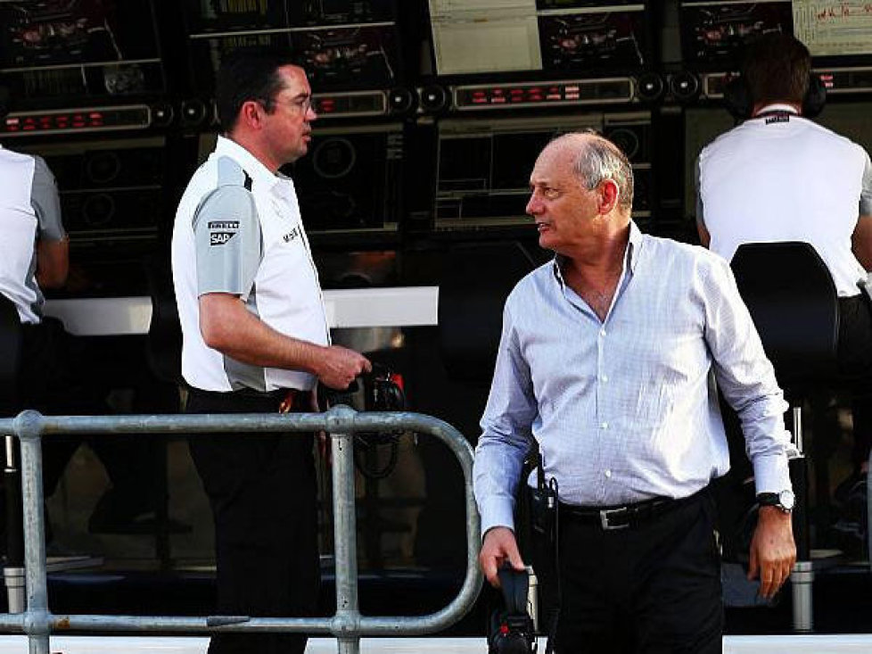 Eric Boullier, Ron Dennis