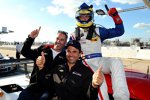 DP-Polesitter Sebastien Bourdais, Christian Fittipaldi und Joao Barbosa
