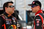 Tony Stewart und sein Neuzugang Kurt Busch