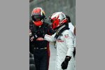 Daniil Kwjat (Toro Rosso) und Kevin Magnussen (McLaren) 