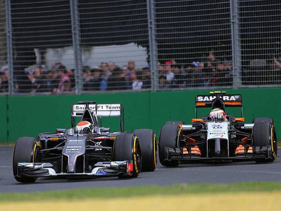 Adrian Sutil, Sergio Perez