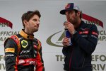 Romain Grosjean (Lotus) und Jean-Eric Vergne (Toro Rosso) 