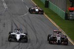 Valtteri Bottas (Williams) und Romain Grosjean (Lotus) 