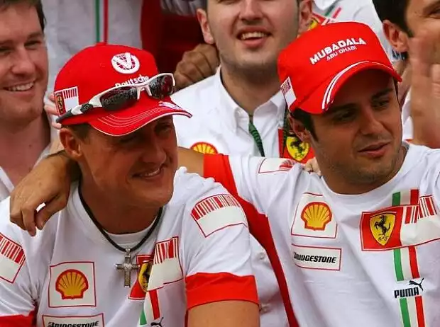 Michael Schumacher, Felipe Massa Titel-Bild zur News: Michael Schumacher, Felipe Massa