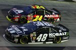 Die Hendrick-Teamkollegen Jimmie Johnson und Jeff Gordon