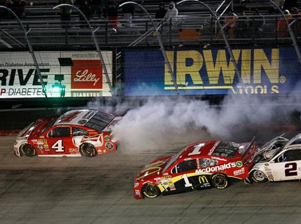 Kevin Harvick, Jamie McMurray, Brad Keselowski Kevin Harvick, Jamie McMurray, Brad Keselowski