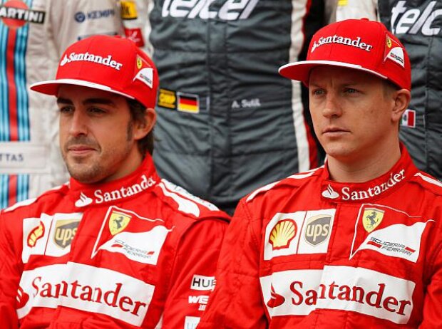 Fernando Alonso, Kimi Räikkönen Fernando Alonso, Kimi Räikkönen