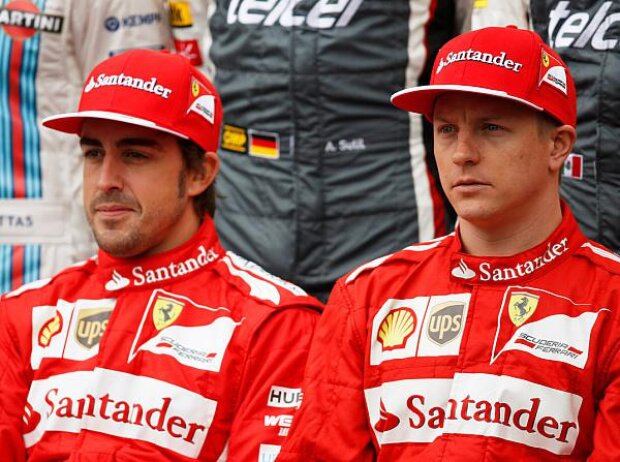 Fernando Alonso, Kimi Räikkönen