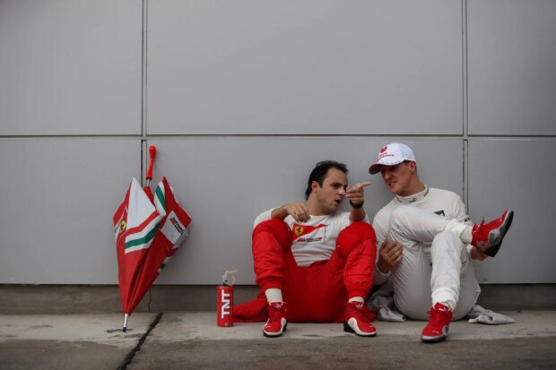 Felipe Massa Michael Schumacher Ferrari Scuderia Ferrari F1 ~Felipe Massa (Williams) und Michael Schumacher ~ 