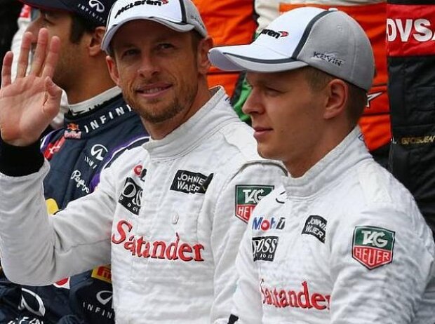 Titel-Bild zur News: Jenson Button, Kevin Magnussen