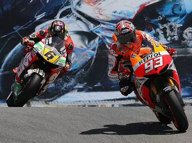 Marc Marquez, Stefan Bradl Titel-Bild zur News: Marc Marquez, Stefan Bradl