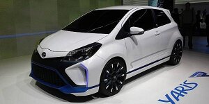 Toyota testet den Yaris WRC in Italien