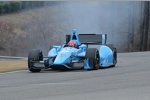 Honda-Rauchzeichen bei Simon Pagenaud (Schmidt) 