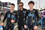 Romano Fenati, Vittoriano Guareschi und Francesco Bagnaia