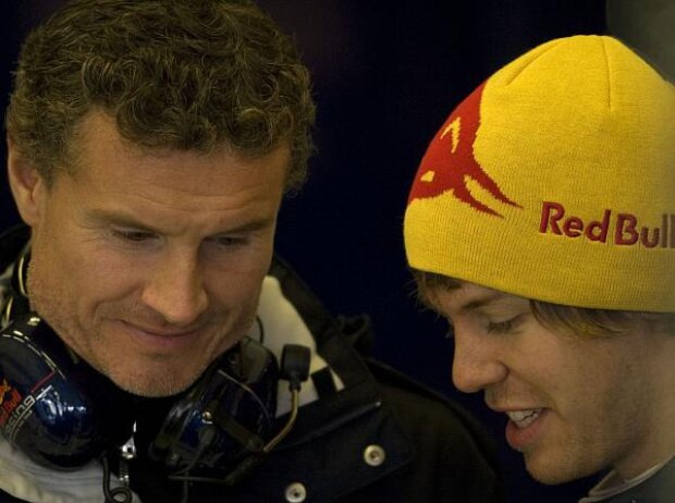 David Coulthard und Sebastian Vettel 2008