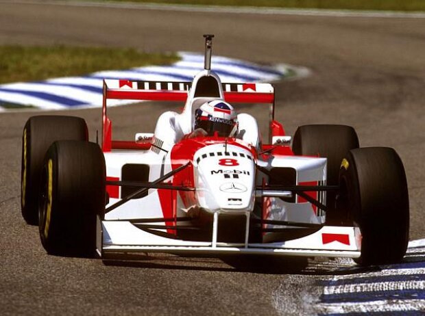David Coulthard in Hockenheim 1996
