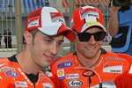 Andrea Dovizioso und Cal Crutchlow (Ducati) 