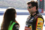 Im Gespräch: Danica Patrick (Stewart/Haas) und Tony Stewart (Stewart/Haas) 