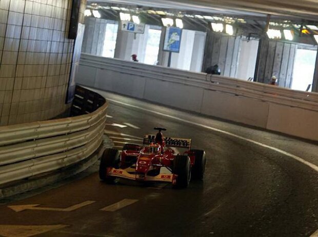 Rubens Barrichello 2002 im Ferrari