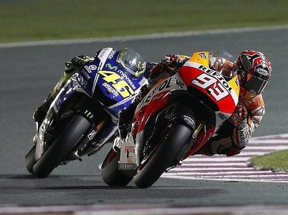 Marc Marquez, Valentino Rossi