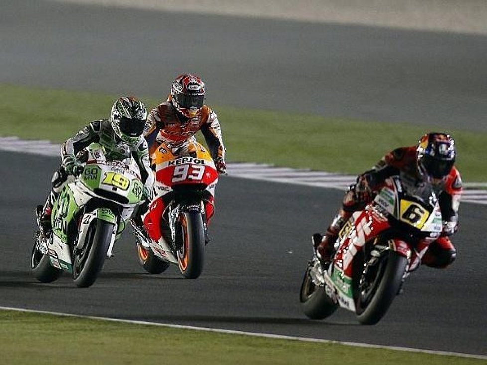 Marc Marquez, Stefan Bradl, Alvaro Bautista