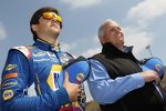 Chase Elliott und sein Boss Rick Hendrick 