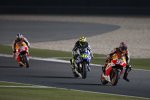 Marc Marquez vor Valentino Rossi 