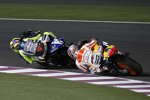 Valentino Rossi vor Daniel Pedrosa 