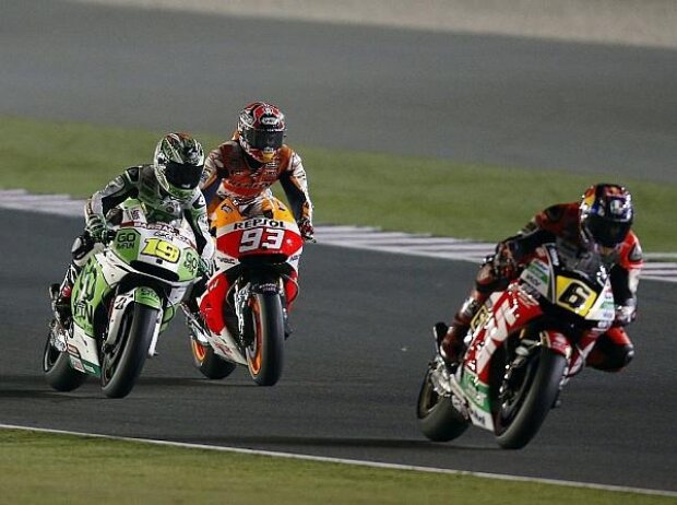 Marc Marquez, Stefan Bradl, Alvaro Bautista Marc Marquez, Stefan Bradl, Alvaro Bautista