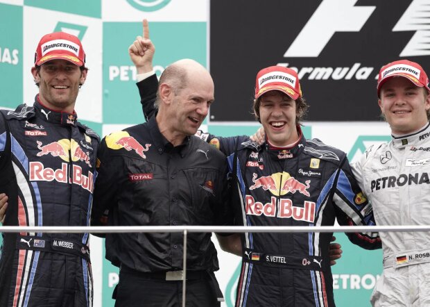  ~Mark Webber, Adrian Newey, Sebastian Vettel, Nico Rosberg~ 