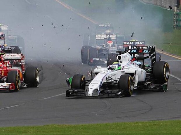 Titel-Bild zur News: Kamui Kobayashi, Felipe Massa