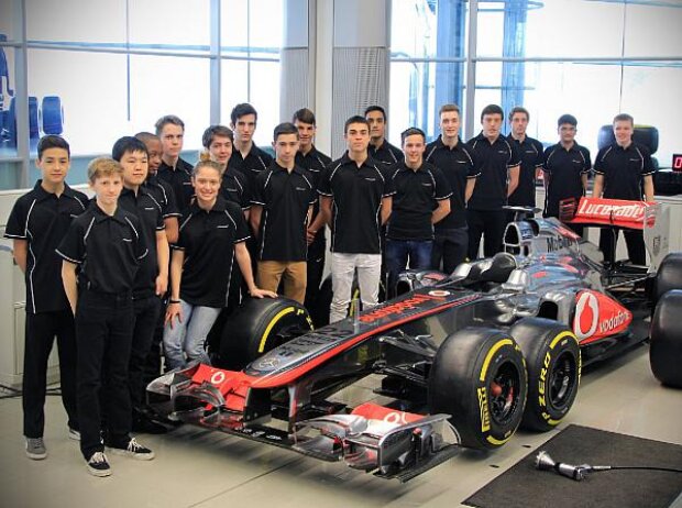 Titel-Bild zur News: McLaren-Performance-Academy mit Marvin Dienst und Benjamin Mazatis