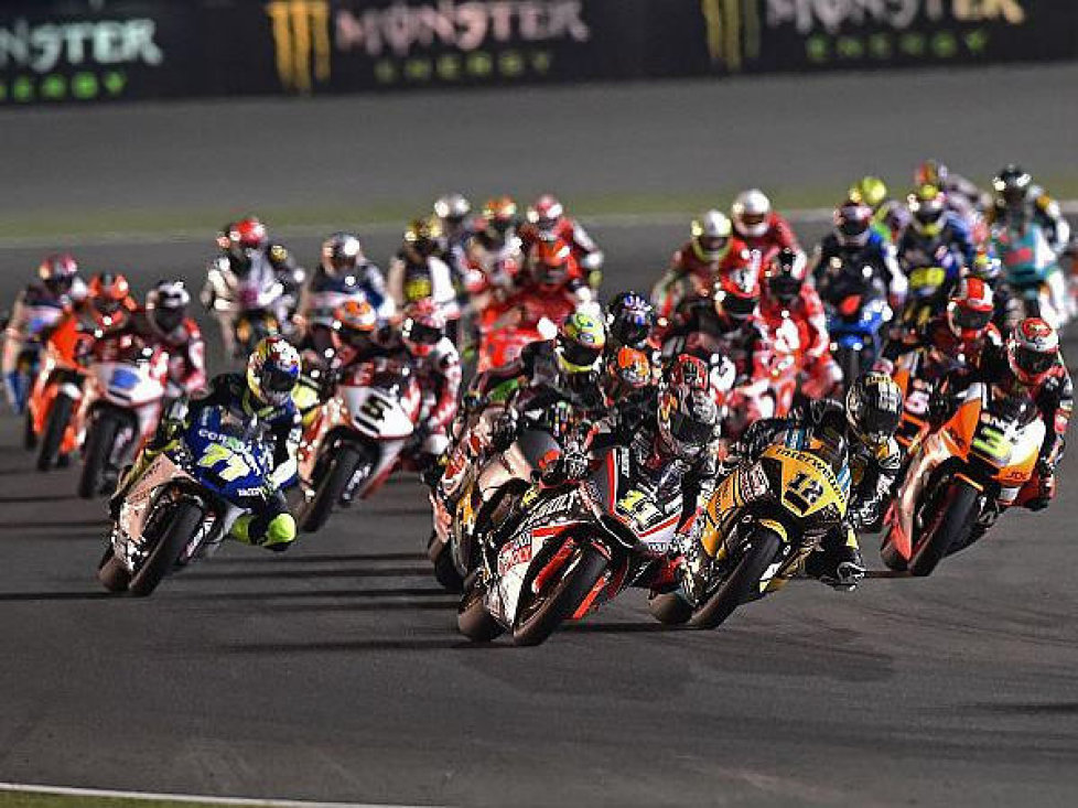 Sandro Cortese Moto2 Start Doha Katar 2014