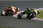 Alvaro Bautista vor Daniel Pedrosa 