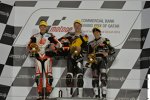 Takaaki Nakagami, Esteve Rabat und Mika Kallio 