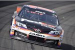 Nein, nicht Denny Hamlin sitzt im Gibbs-Toyota, sondern Sam Hornish Jun. 