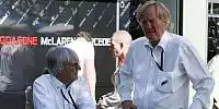 Bernie Ecclestone und Ron Walker